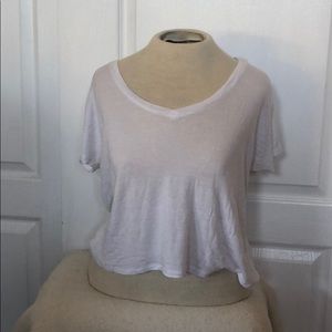 White crop Top